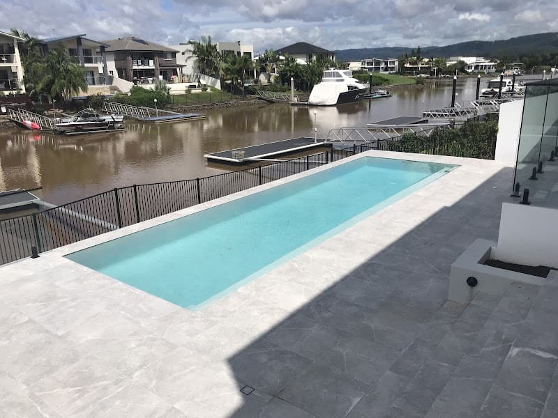 Cyber Pools pool builder work in Redland Bay