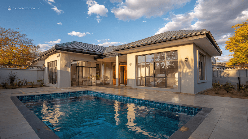 Cyber Pools pool builder work in Redland Bay