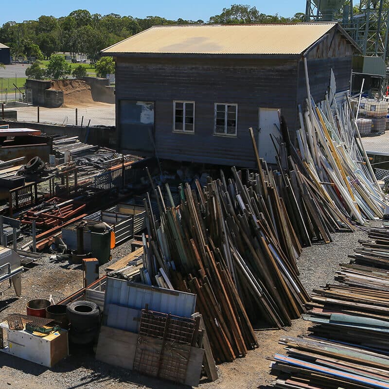 D & M Hose demolition work in Maryborough