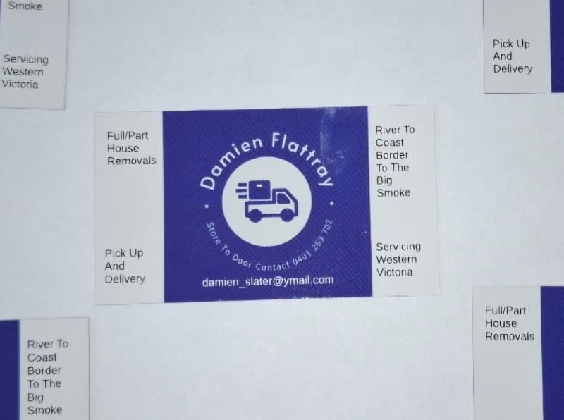 Damien Flattray Removalist removalist work in Ballarat Central