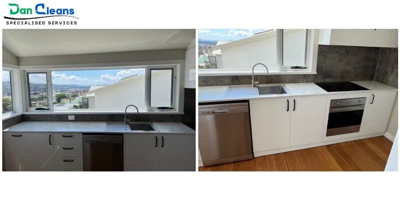 Dan Cleans Services cleaning work in Launceston