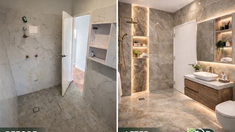 D&D Tiling and Renovations tiling work in Blair Athol
