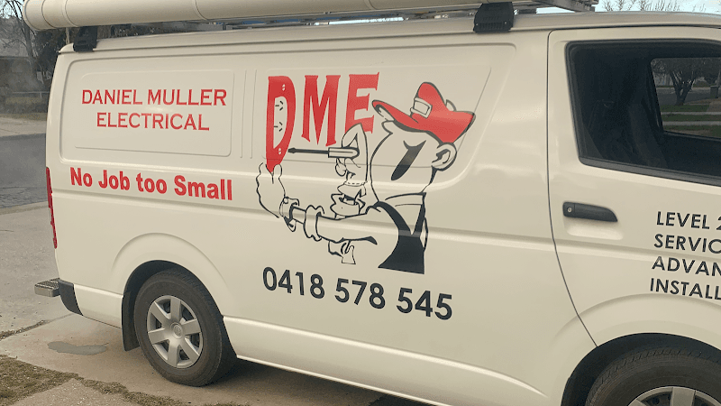 Daniel Muller Electrical electrician work in Albury