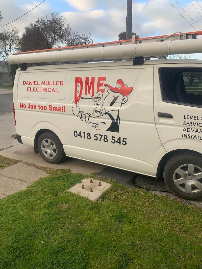 Daniel Muller Electrical electrician work in Albury