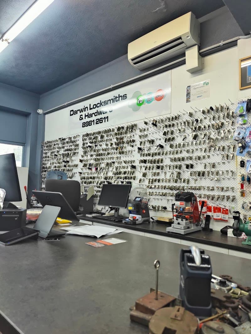 Darwin Locksmiths & Hardware locksmith work in Stuart Park