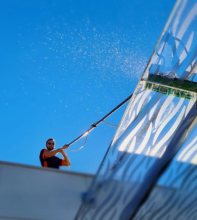 Dazzler Cleaning PTY LTD gutter cleaning work in Cooranbong