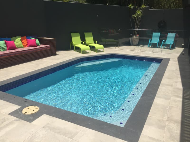 Dean Thomas Pools pool builder work in Manunda
