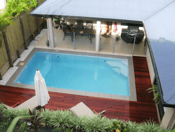 Dean Thomas Pools pool builder work in Manunda