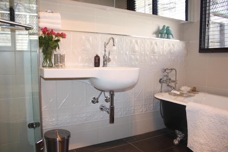 Decorative metal panels from Heritage Ceilings bathroom renovation work in East Bunbury