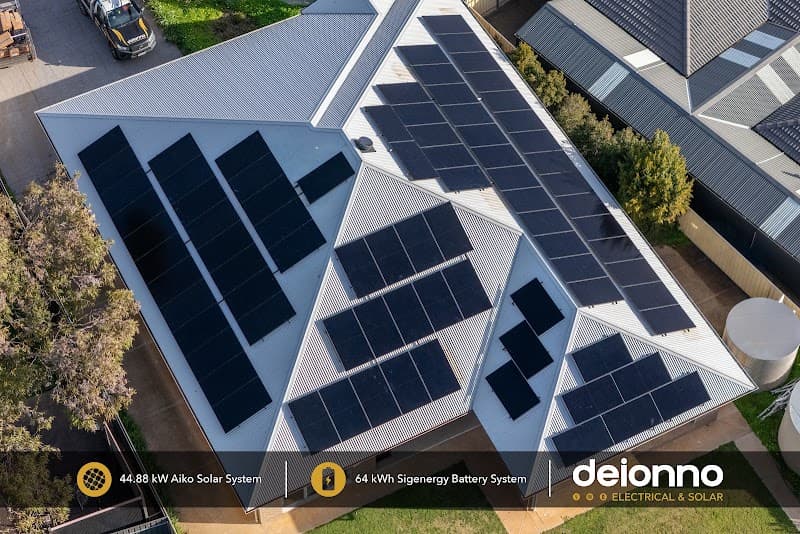 Deionno Electrical & Solar solar panel installation work in Salisbury Plain