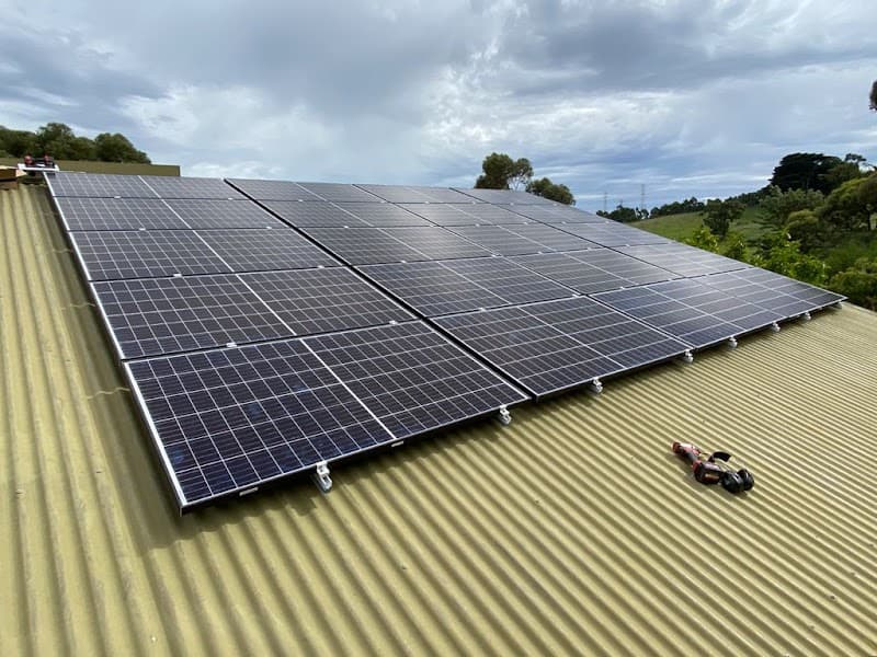 Delight Solar Pty Ltd solar panel installation work in Dandenong