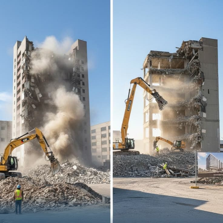 Demolition Melbourne VIC demolition work in Melbourne