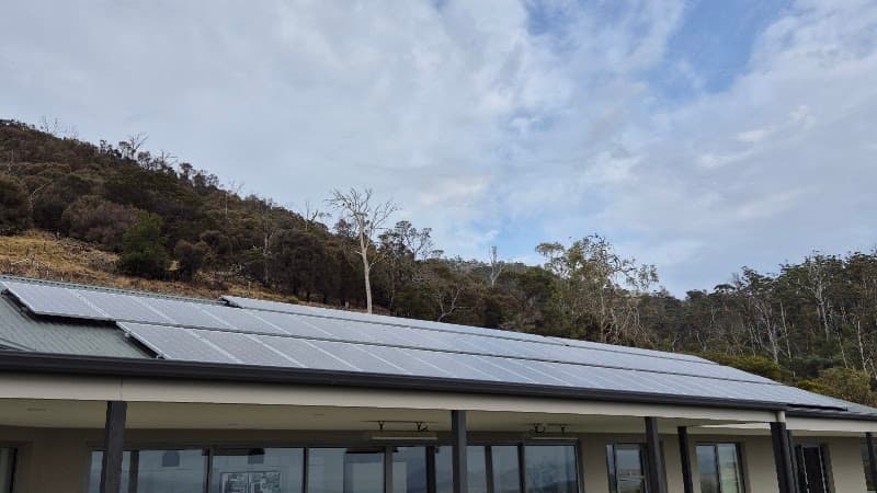 Derwent Electrical solar panel installation work in Goodwood