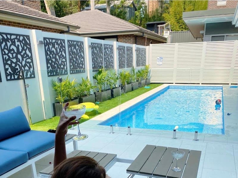 Design Pools pool builder work in Blakehurst