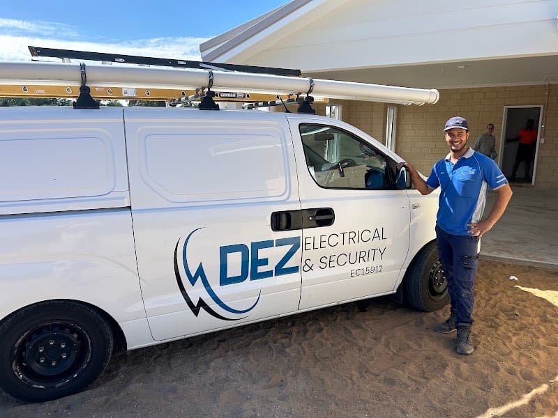 DEZ Electrical & Security bathroom renovation work in Withers