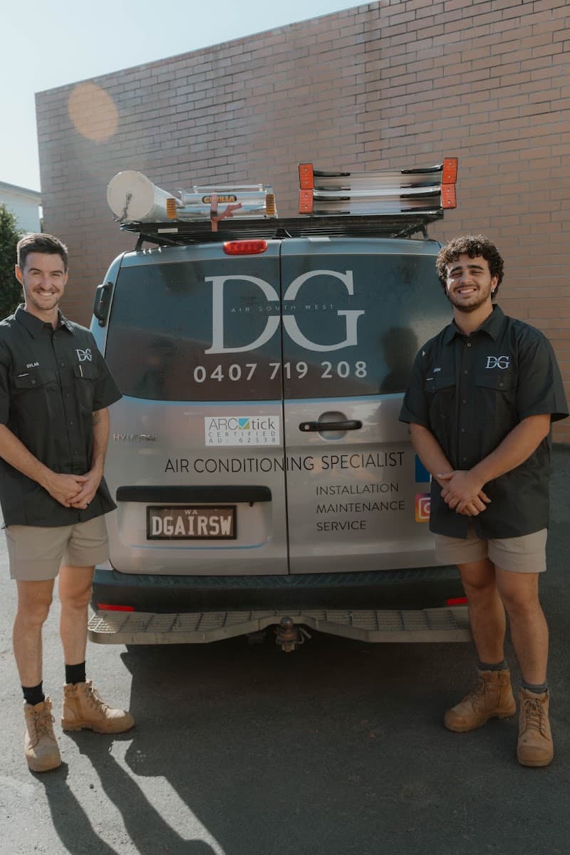 DG Air South West air conditioning work in Bunbury