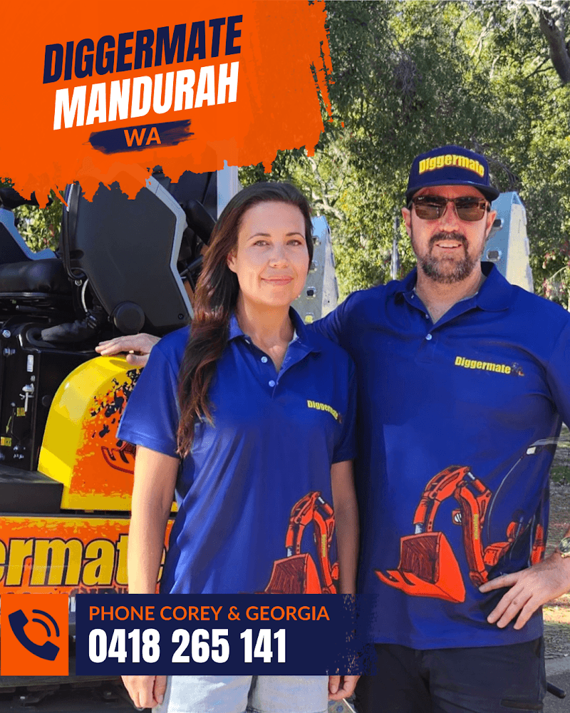 Diggermate Mandurah demolition work in Falcon