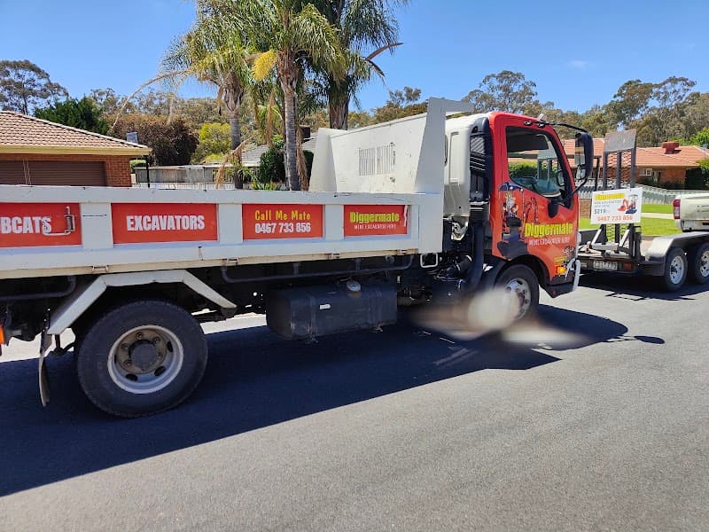 Diggermate Mini Excavator Hire Bendigo demolition work in Eaglehawk