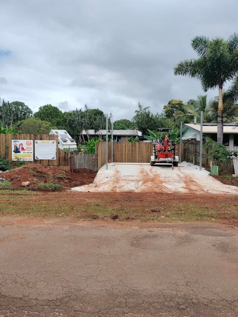 Diggermate Mini Excavator Hire Cairns demolition work in Manoora