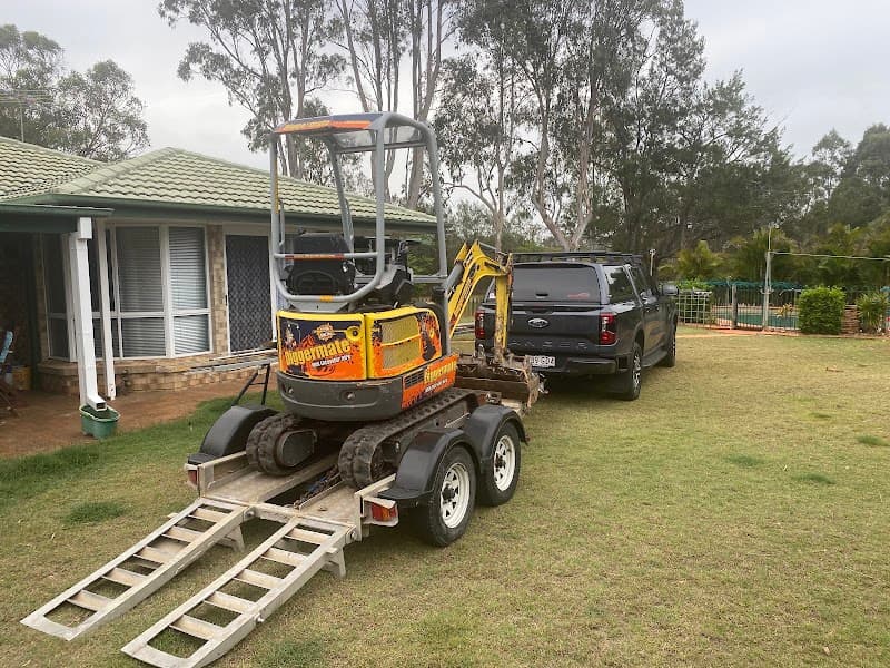 Diggermate Mini Excavator Hire Rockingham demolition work in Rockingham