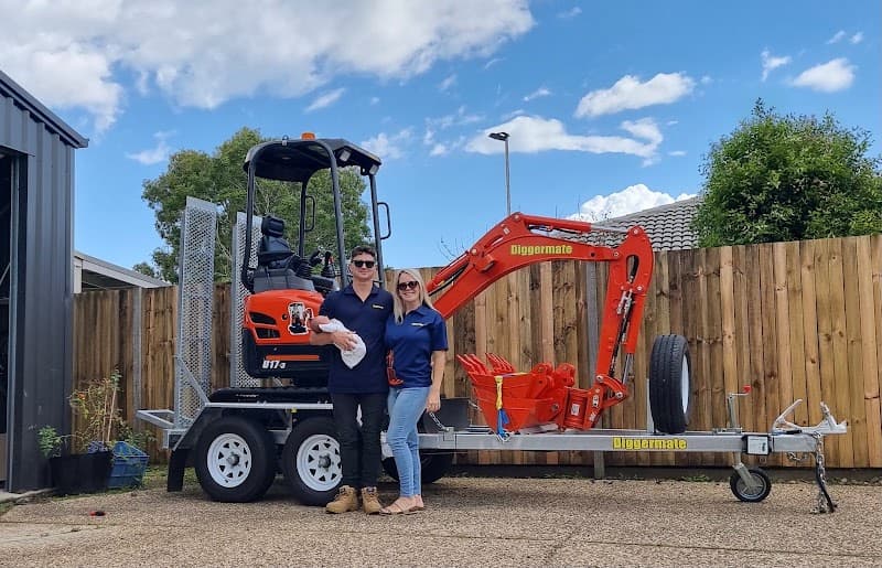 Diggermate Mini Excavator Hire Rockingham demolition work in Rockingham