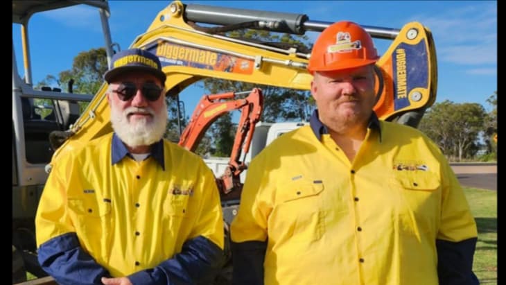 Diggermate Mini Excavator Hire Toowoomba North demolition work in Gowrie Junction
