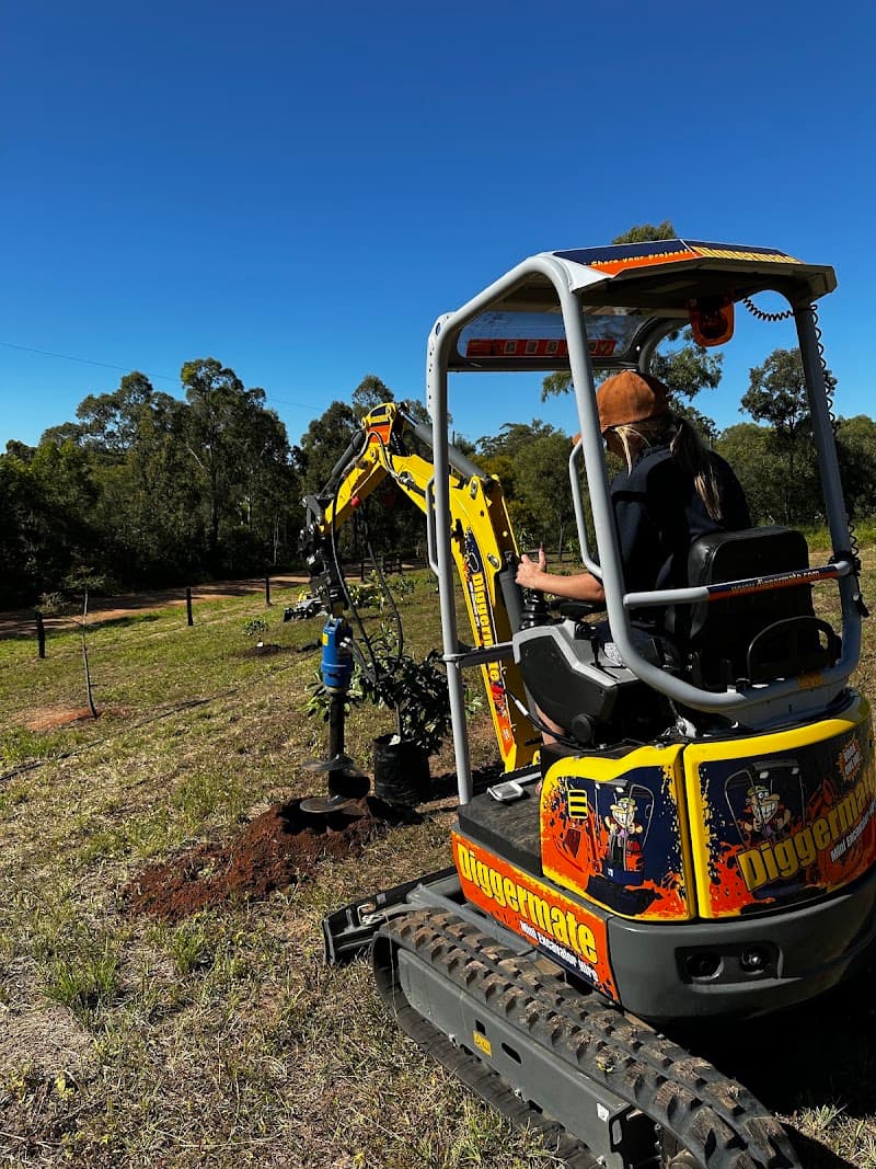 Diggermate Mini Excavator Hire Yeppoon demolition work in Bondoola
