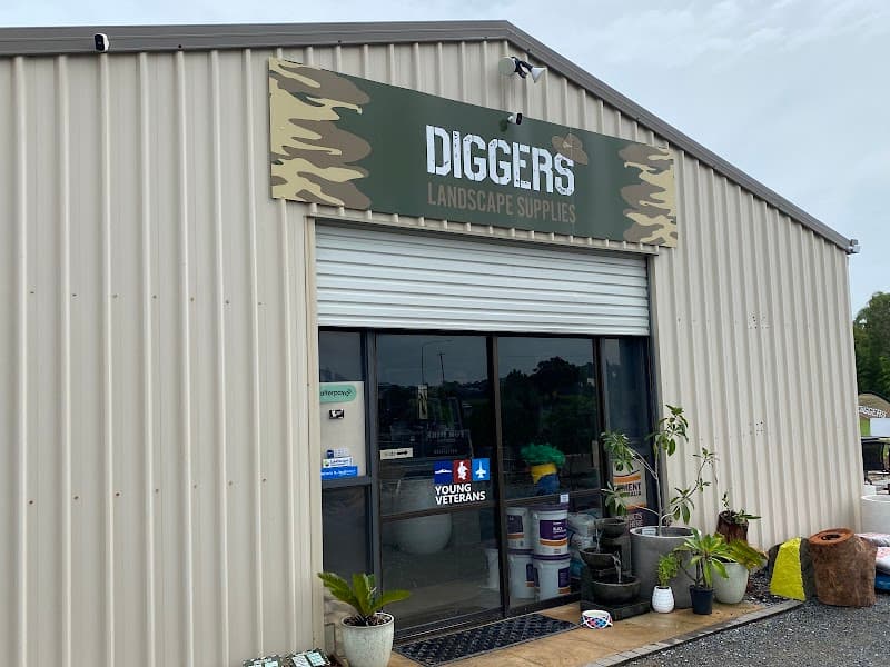 Diggers Landscape Supplies landscaping work in Bucasia