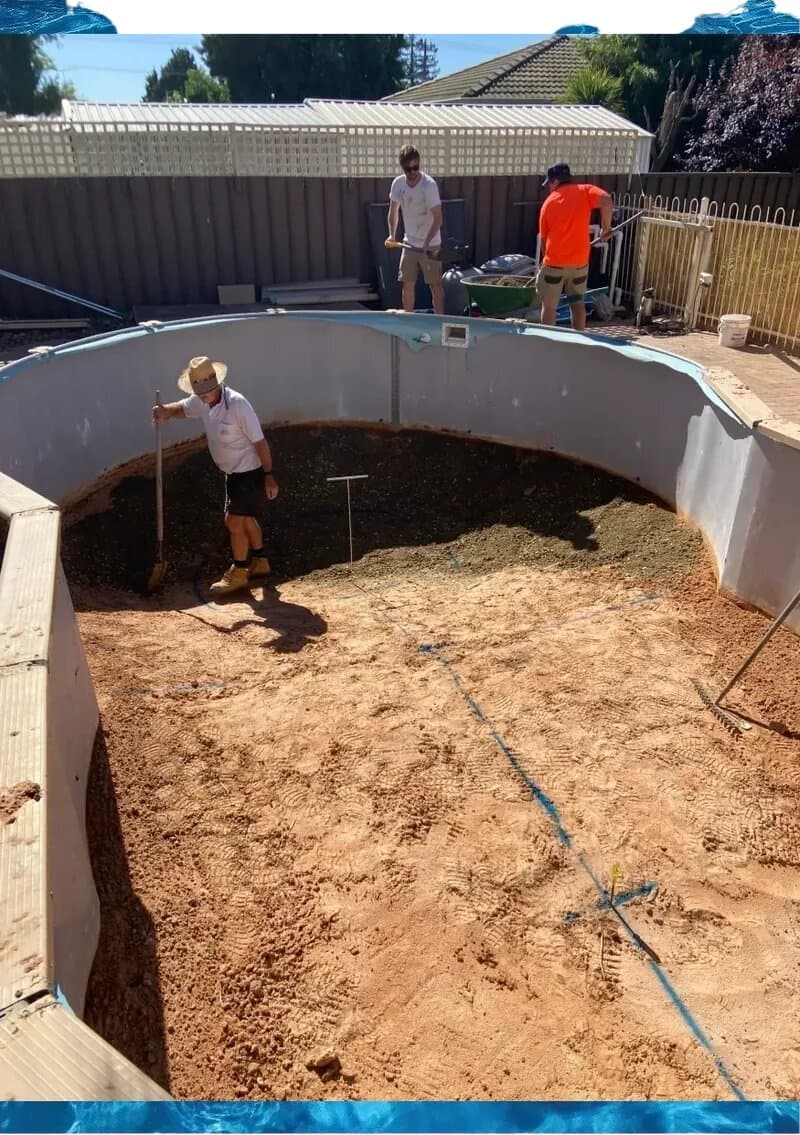 Diverse Poolcare pool maintenance work in West Wodonga