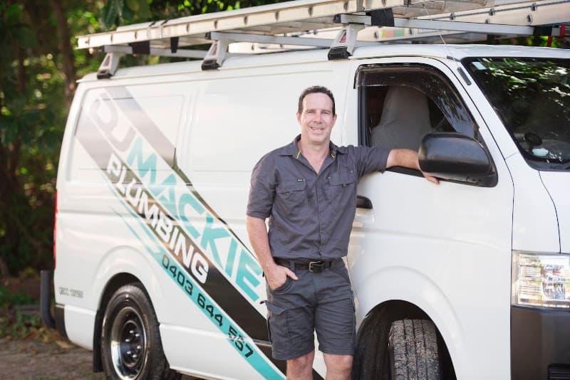 DJ Mackie Plumbing Cairns Region plumber work in Holloways Beach