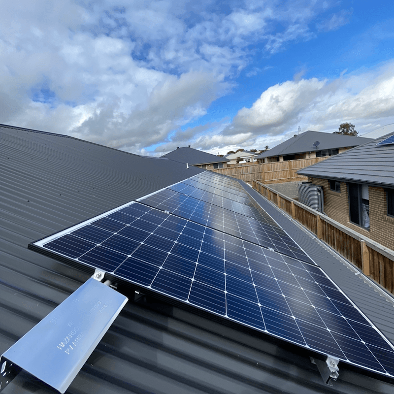 DJM Electrical & Solar solar panel installation work in Warners Bay