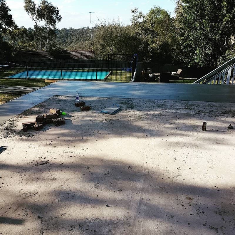 DJR concrete concreting work in Yarrawarrah