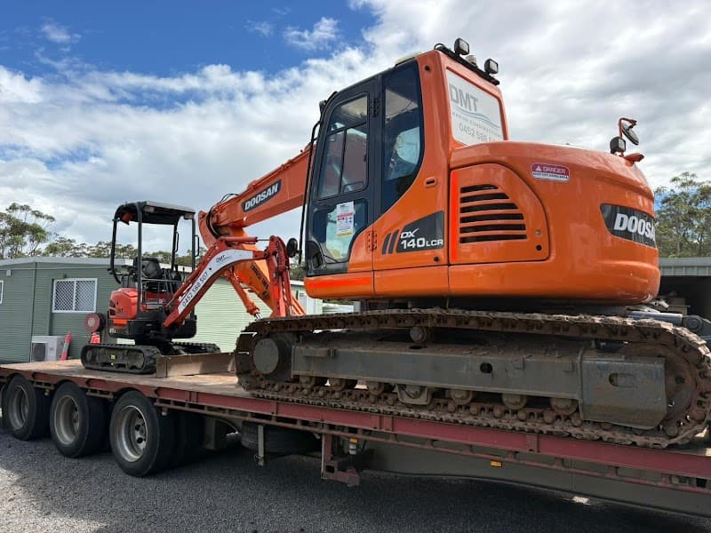 DMT Civil & Demolition asbestos removal work in Tuggerah