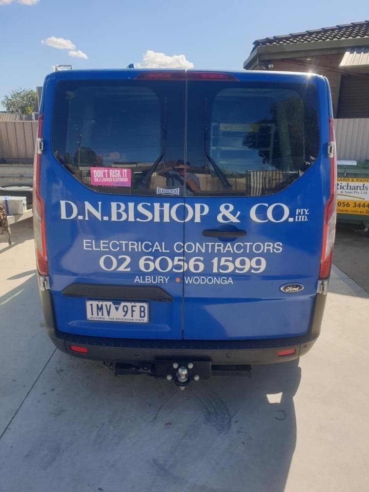 D.N. Bishop & Co Pty Ltd appliance repair work in Wodonga