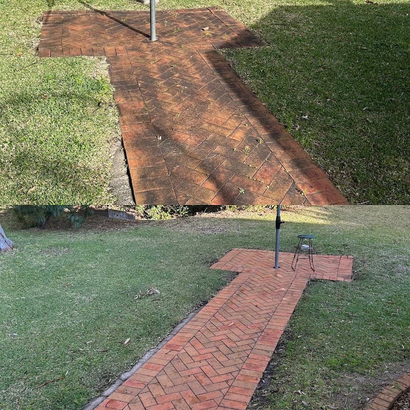 Dolphin Power Cleaning pressure washing work in Tomago