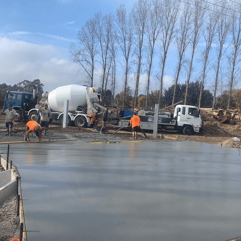 DOMIN8 Concrete Pumping Pty Ltd concreting work in King Creek