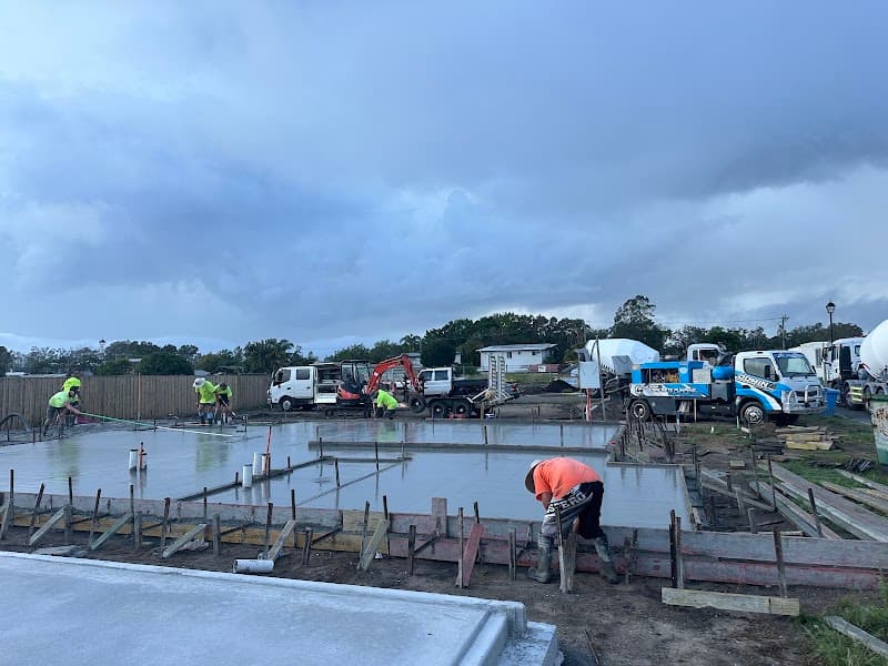 DOMIN8 Concrete Pumping Pty Ltd concreting work in King Creek