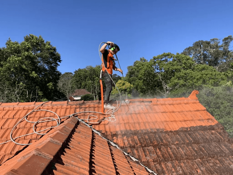 Dr. Pressure pressure washing work in Gladesville