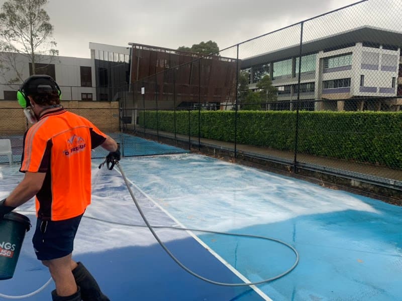 Dr. Pressure pressure washing work in Gladesville