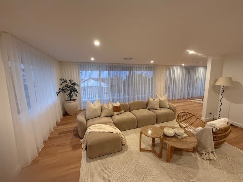 Drapesaway Shutters Blinds Curtains and Awnings curtains & blinds work in Wamberal