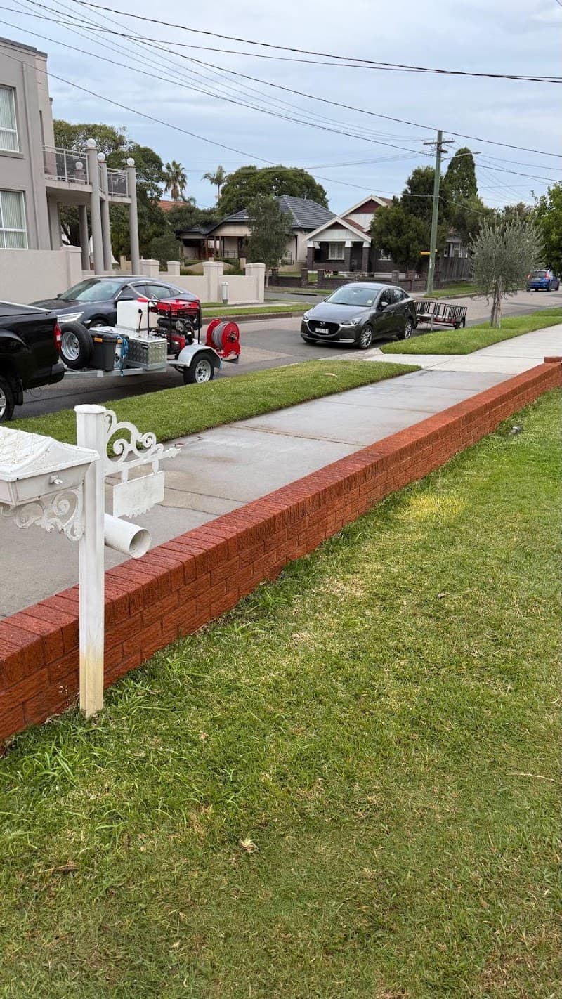 Drip Exterior Cleaning pressure washing work in Caringbah