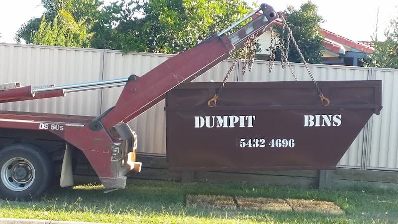 Dumpit Handy Bins rubbish removal work in Caboolture
