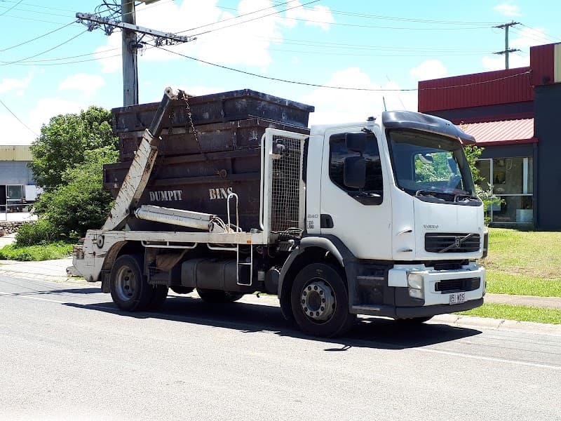 Dumpit Handy Bins rubbish removal work in Caboolture