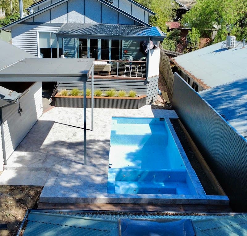 Dune Pools pool builder work in Montmorency