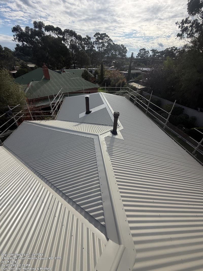Dunstone Bros. Plumbing & Roofing plumber work in Maiden Gully