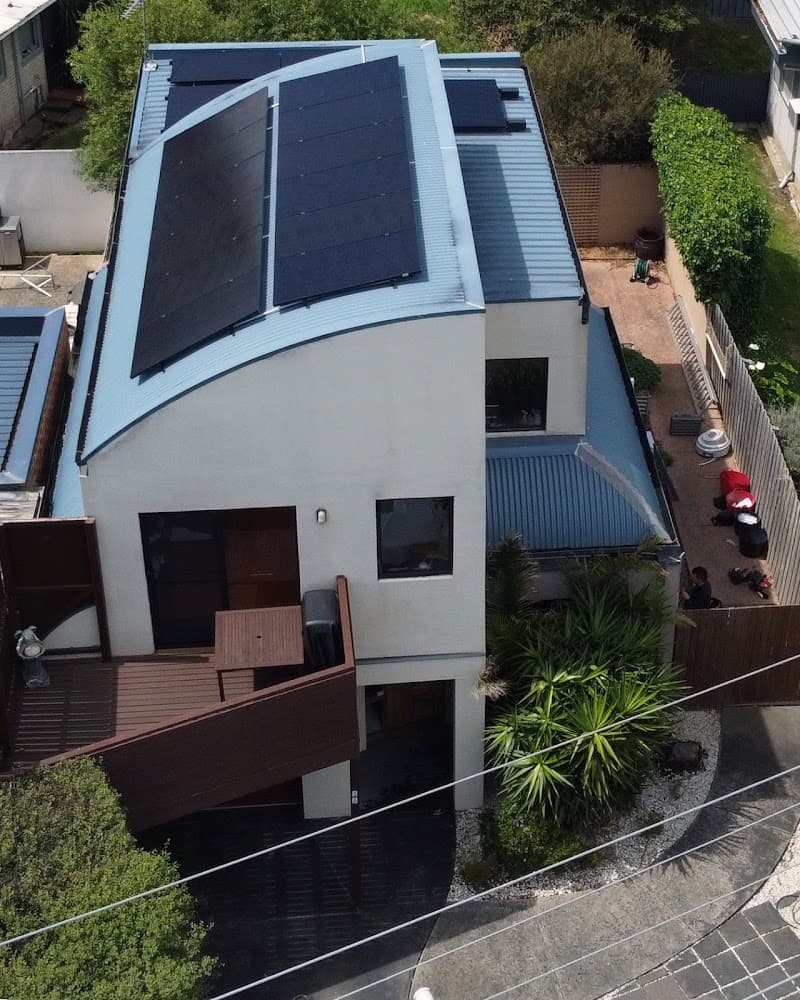 Dunton Group Electrical solar panel installation work in Dromana