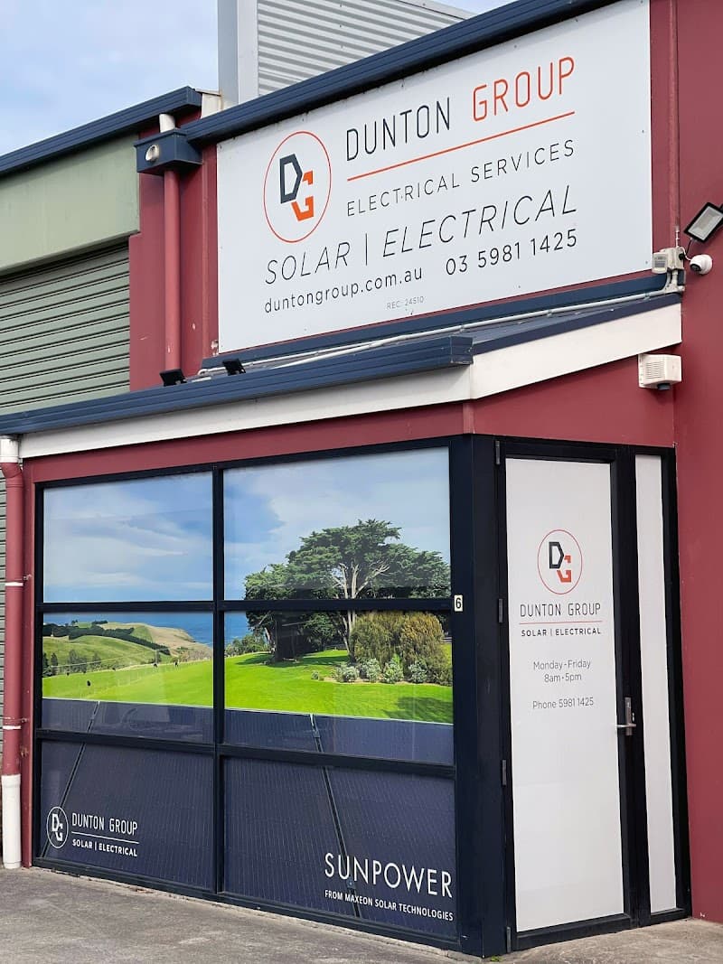 Dunton Group Electrical solar panel installation work in Dromana