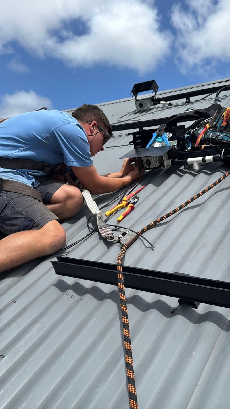 Dunton Group Electrical solar panel installation work in Dromana