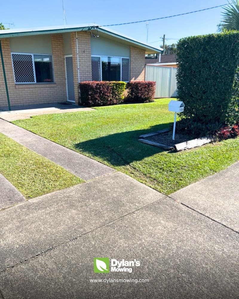 Dylan's Mowing lawn care work in Buderim