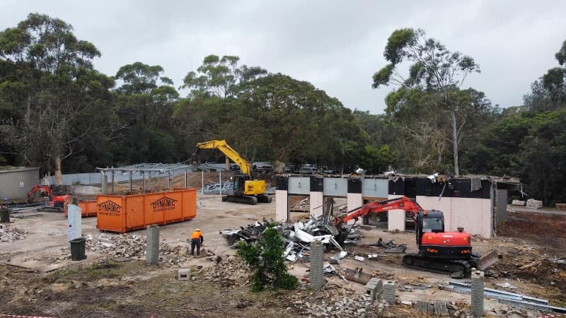 Dynamic Deconstruction Pty Ltd demolition work in Kirrawee